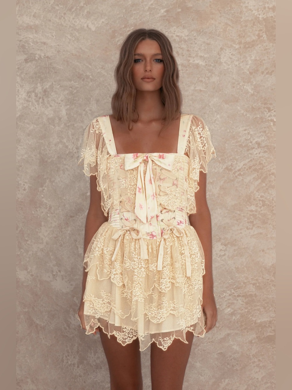 FILLYBOO LADY MARMALADE CORSET MINI DRESS